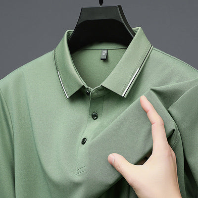 Barney® | Short Sleeve Cuffed T-Shirt For Business Casual Men