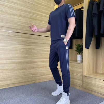 Frank | Men's Suit in Luxury Material with Elastic