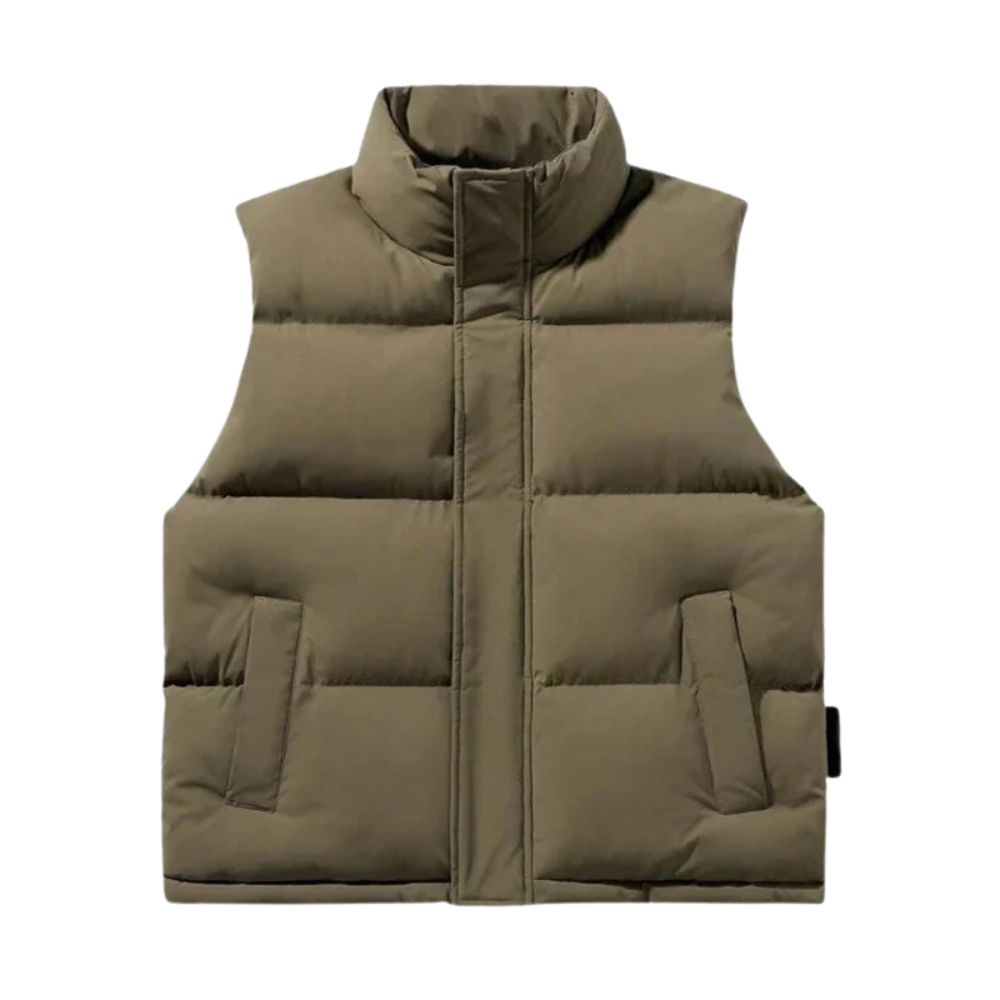 Kalan® | Brown Puffer Vest For Men