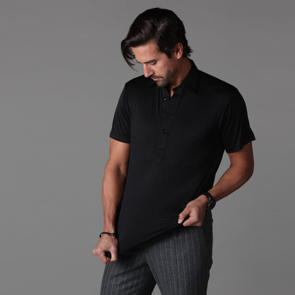 Leo | Stiff Collar Polo