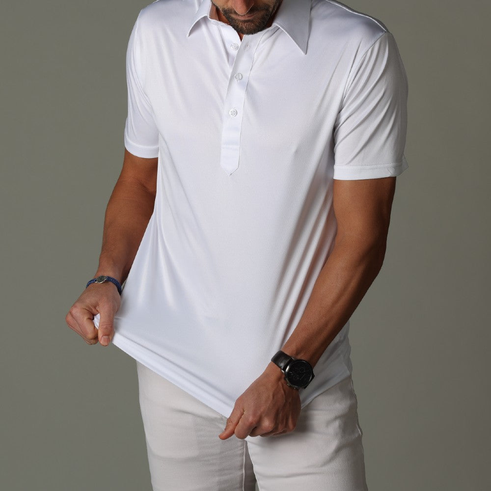 Lucien® | Stiff Collar Polo