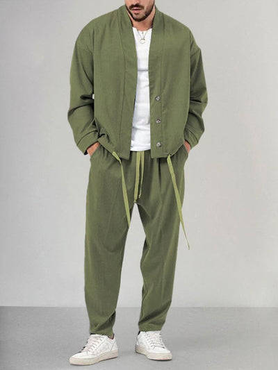 Auberon® | Classic Cardigan And Trousers Set