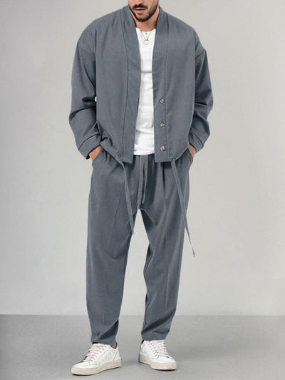 Auberon® | Classic Cardigan And Trousers Set