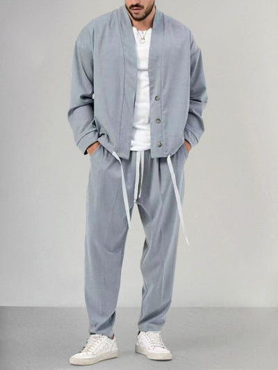 Auberon® | Classic Cardigan And Trousers Set