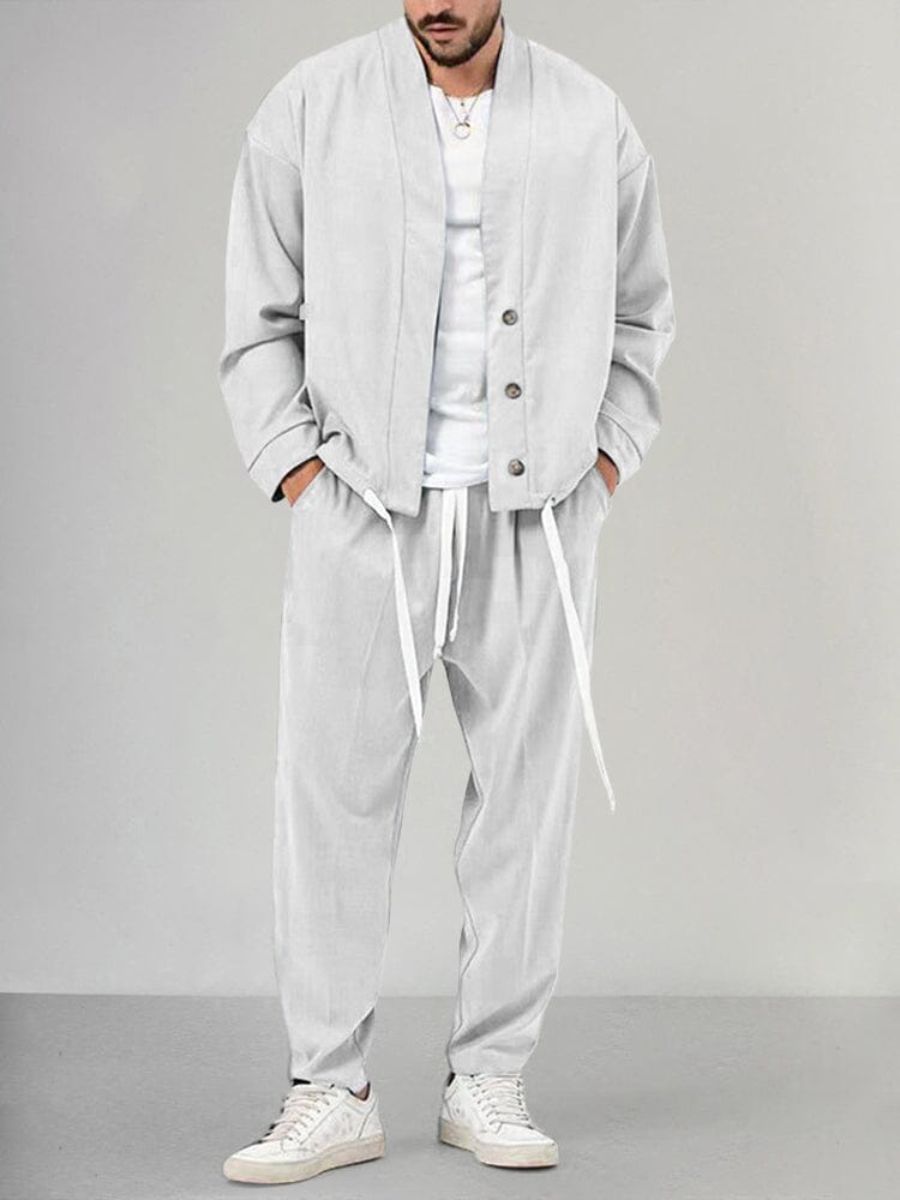 Auberon® | Classic Cardigan And Trousers Set