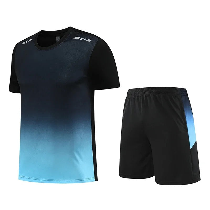 Briar® | Stylish Gym Shirt & Shorts Summer Set