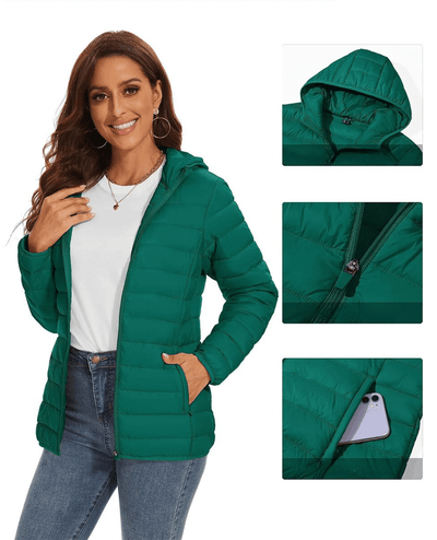 Jabel | Lightweight quilted jacket with hood