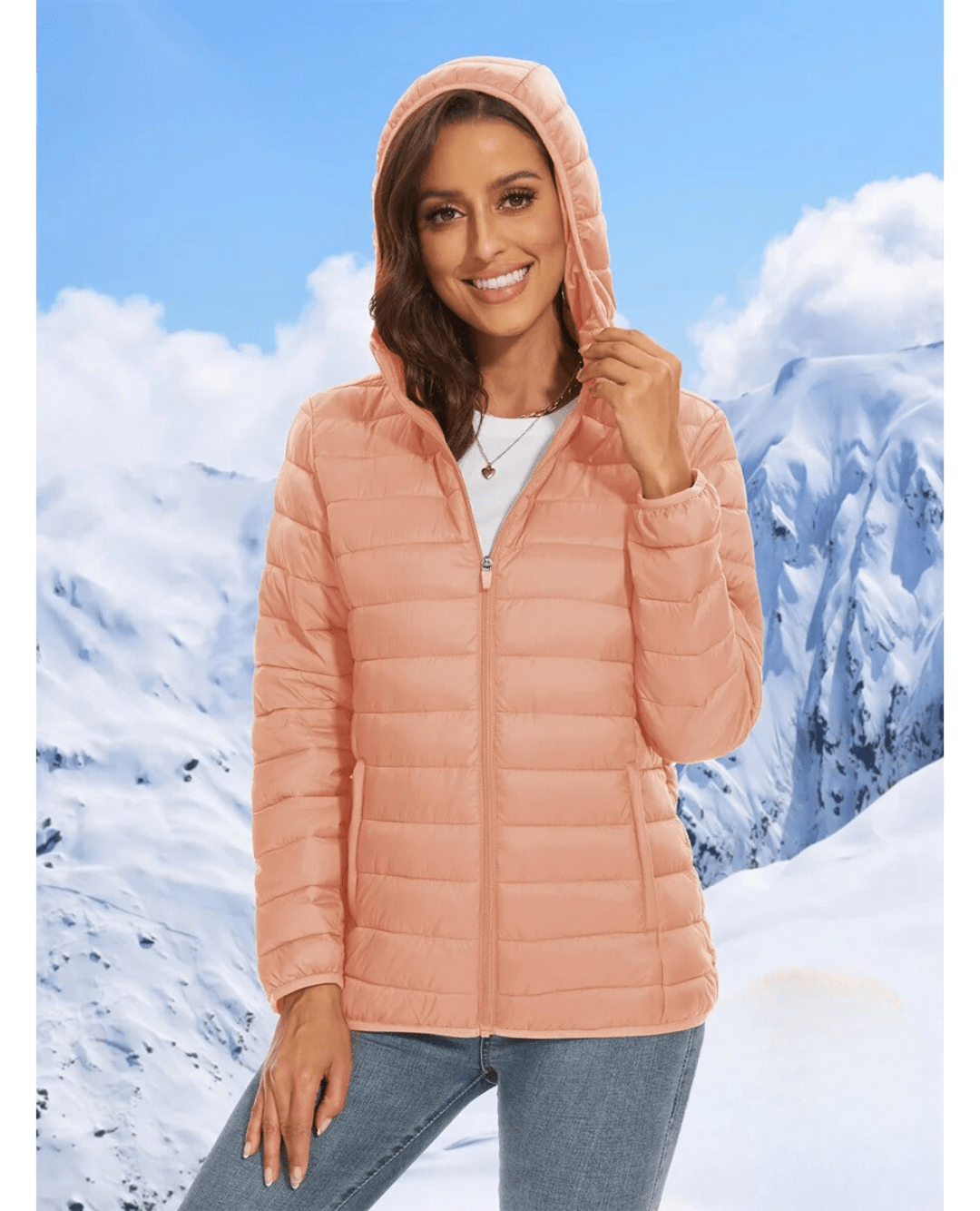 Jabel | Lightweight quilted jacket with hood