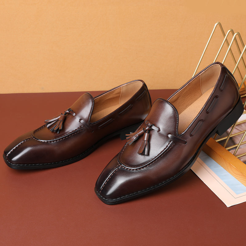 Juvenal® | Genuine Leather Tassel Loafers