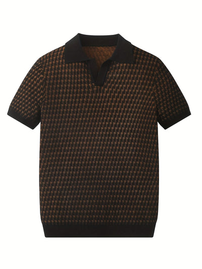 Aldo | Retro Knit Polo – Old Money Shirts for Men