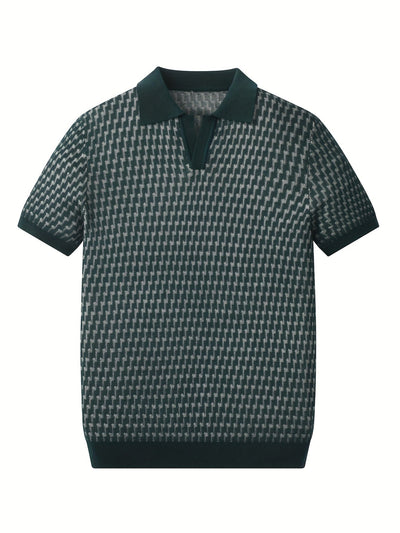 Aldo | Retro Knit Polo – Old Money Shirts for Men