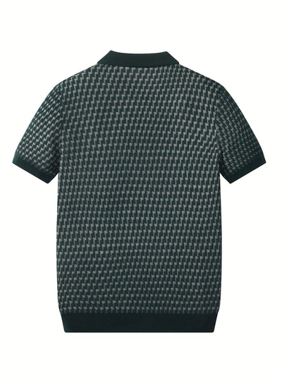 Aldo | Retro Knit Polo – Old Money Shirts for Men