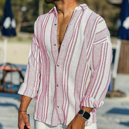 Loraine® | Casual Linen Shirt For Men