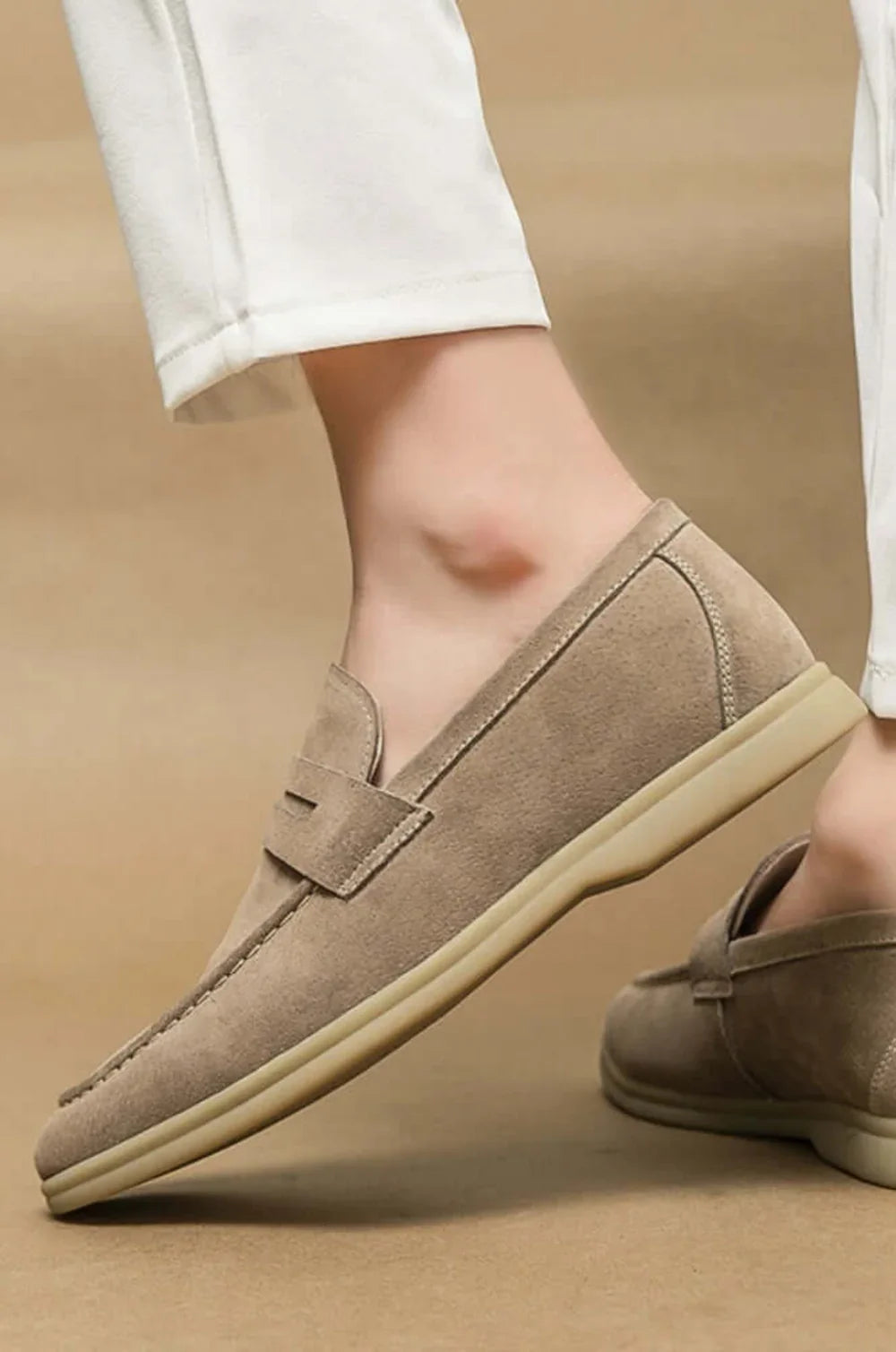 Almet® | ATHÈNES Suede Leather Loafers