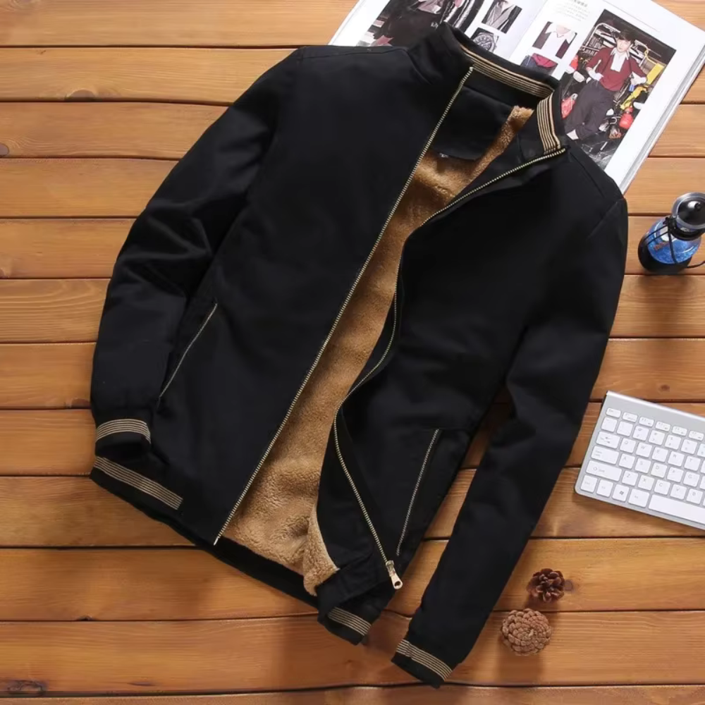Leif | Thickened Fleece Zipper Jacket