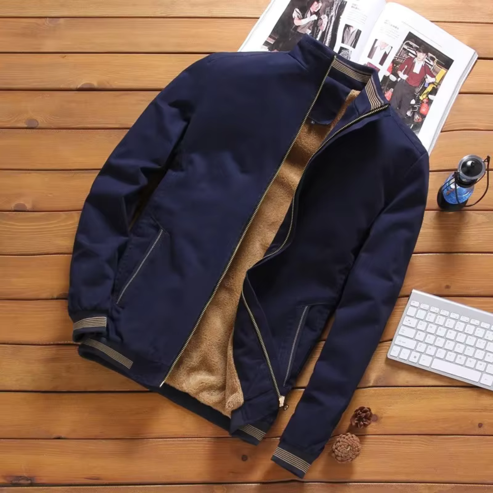 Leif | Thickened Fleece Zipper Jacket