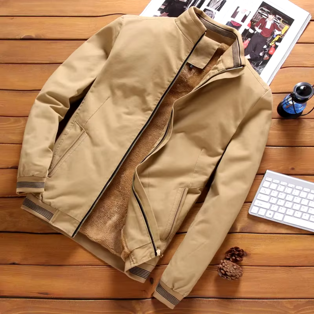 Leif | Thickened Fleece Zipper Jacket