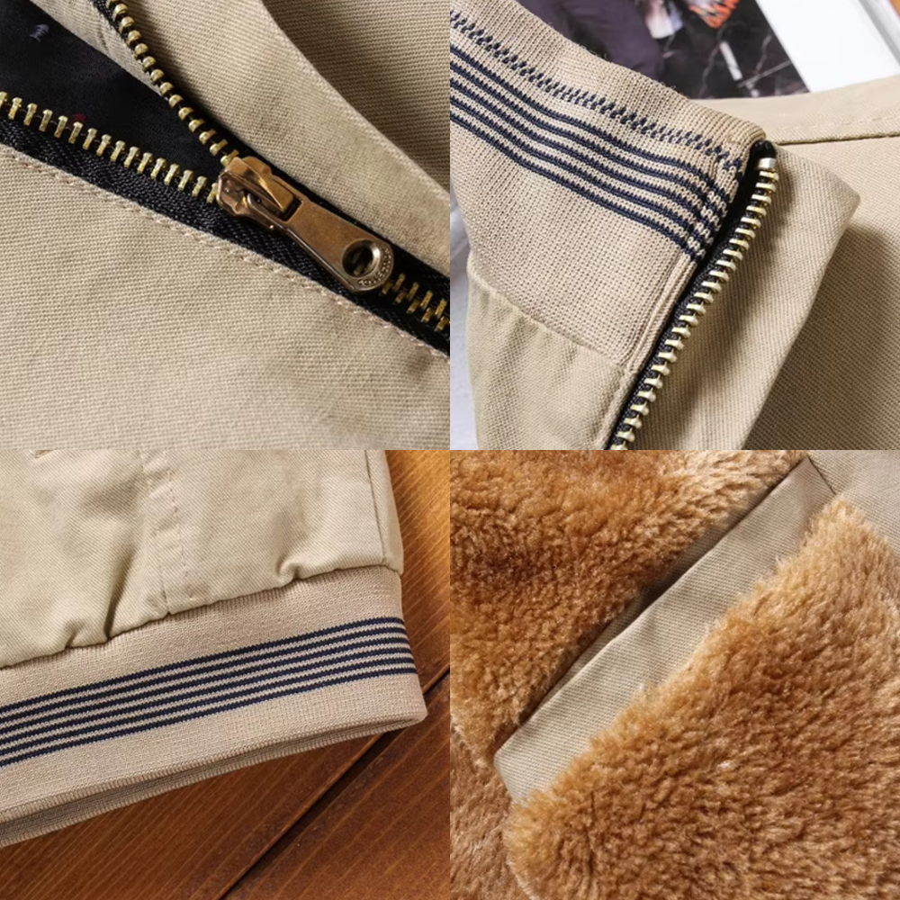 Leif | Thickened Fleece Zipper Jacket