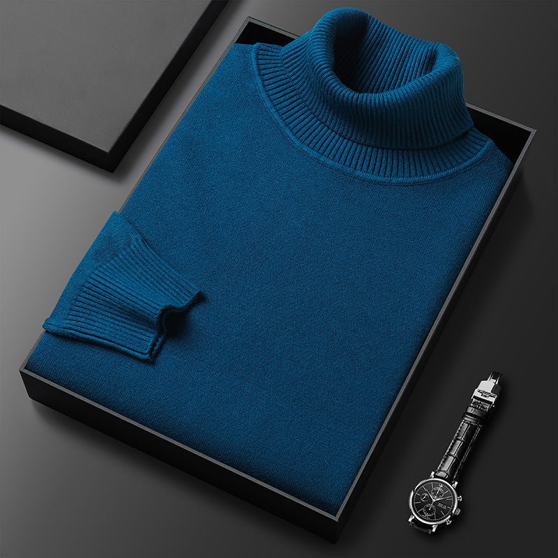 Filipo | Timeless cashmere cotton turtleneck sweater