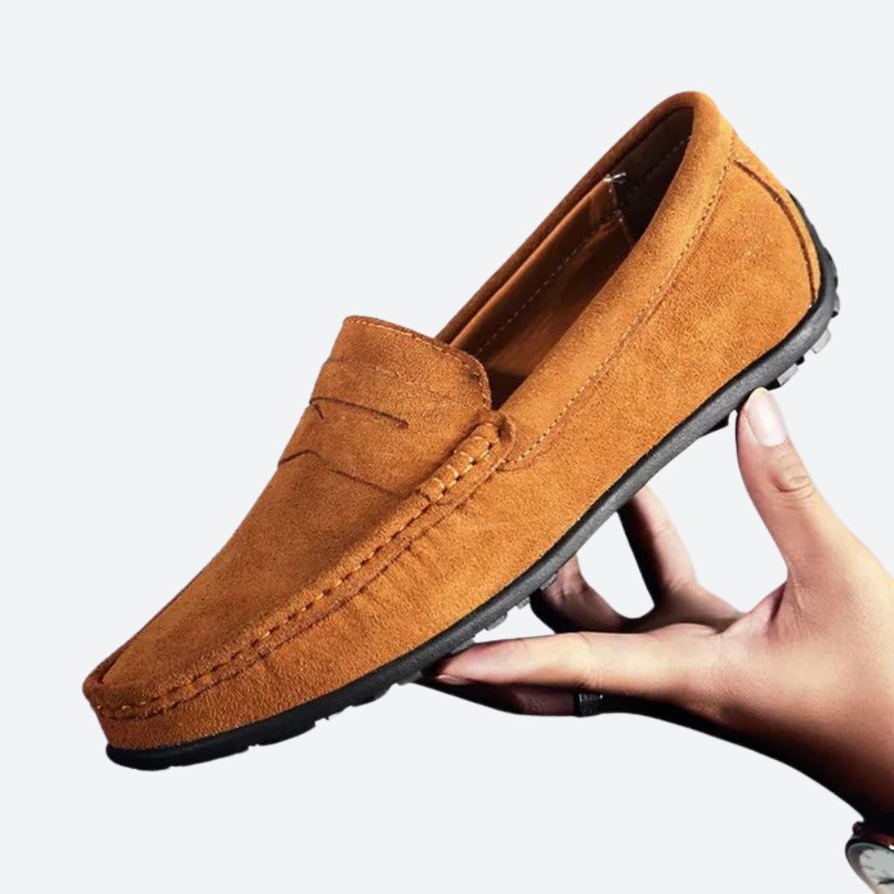 Justin | Classic Suede Men's Loafers