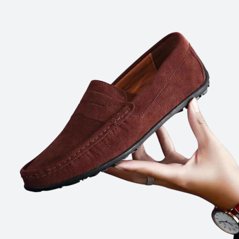 Justin | Classic Suede Men's Loafers