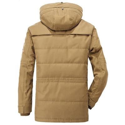 Melquíades | Warm winter jacket with removable hood