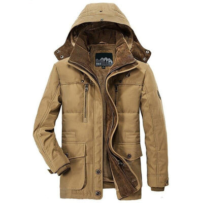 Melquíades | Warm winter jacket with removable hood