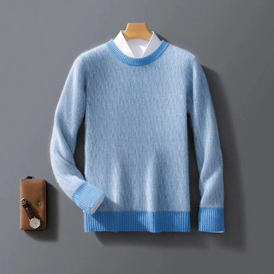 Jude | Traudel – Cashmere sweater with classic round neck