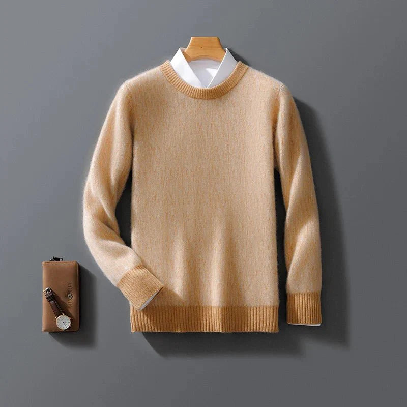 Jude | Traudel – Cashmere sweater with classic round neck