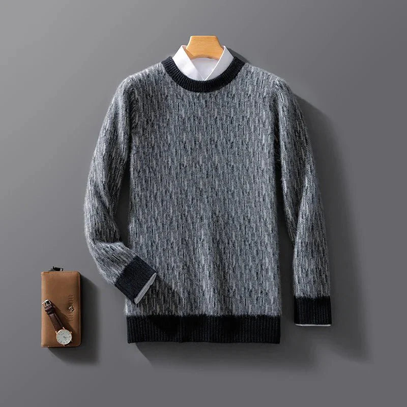 Jude | Traudel – Cashmere sweater with classic round neck