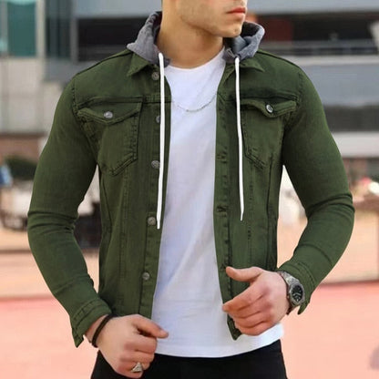 Gideon® | Trendy Lightweight Jacket With Hood For Men