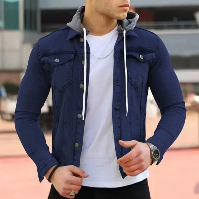 Gideon® | Trendy Lightweight Jacket With Hood For Men