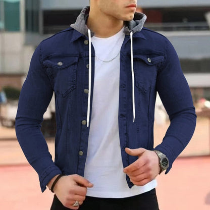 Gideon® | Trendy Lightweight Jacket With Hood For Men