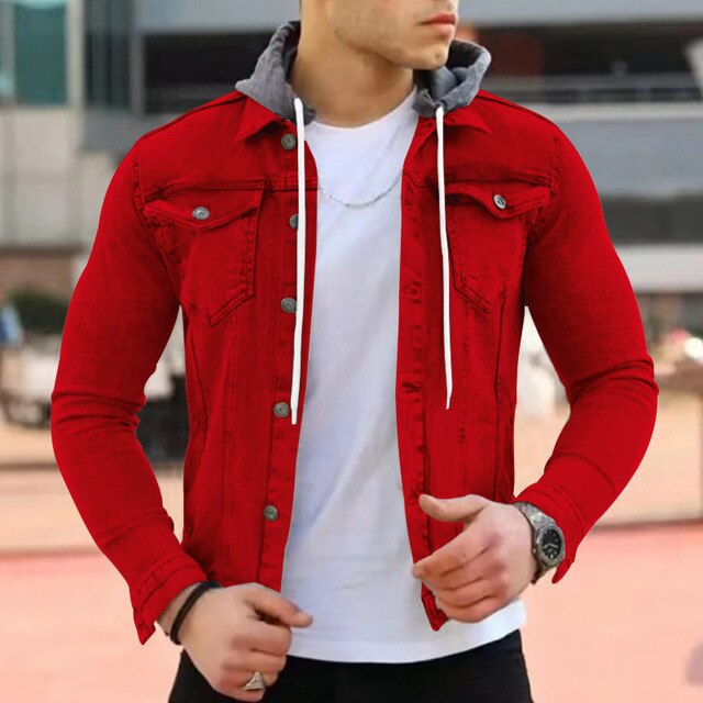 Gideon® | Trendy Lightweight Jacket With Hood For Men