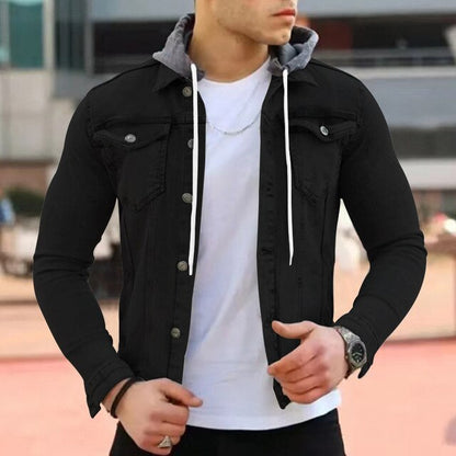 Gideon® | Trendy Lightweight Jacket With Hood For Men