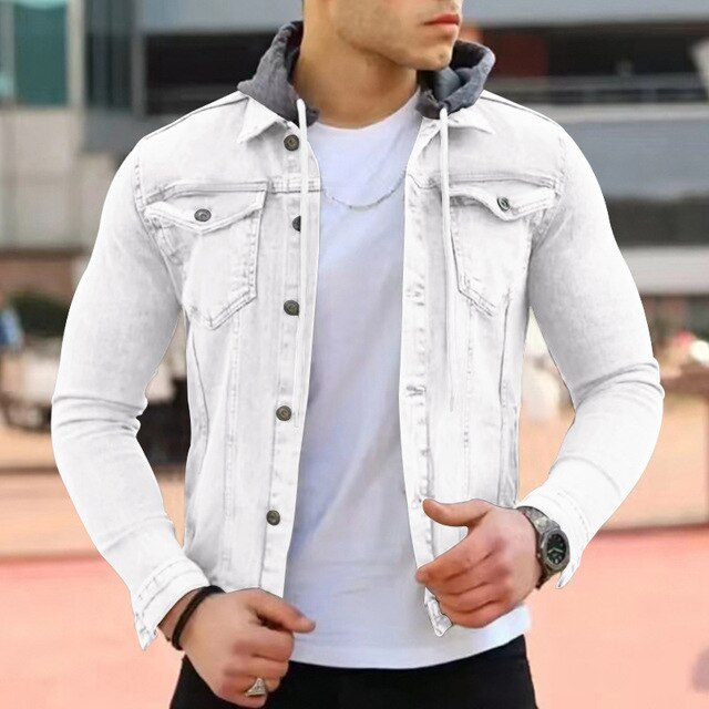 Gideon® | Trendy Lightweight Jacket With Hood For Men