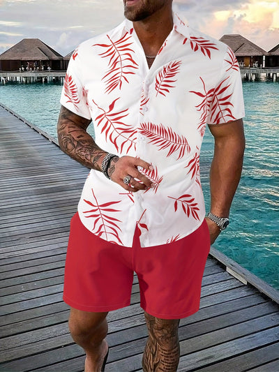 Barclay® | Tropical Beach Shirt & Shorts Set