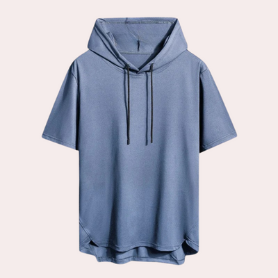 José® | Solid Color Hooded T-Shirt For Men