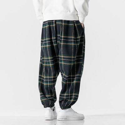 Anacleto® | Plaid Joggers