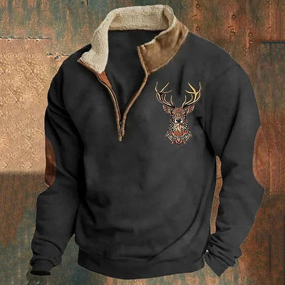 Landon | Deer pattern sweater
