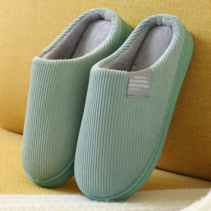 Nazar® | Unisex Slippers With Ribbed Design