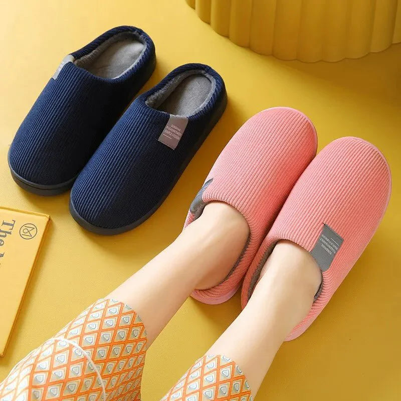 Nazar® | Unisex Slippers With Ribbed Design