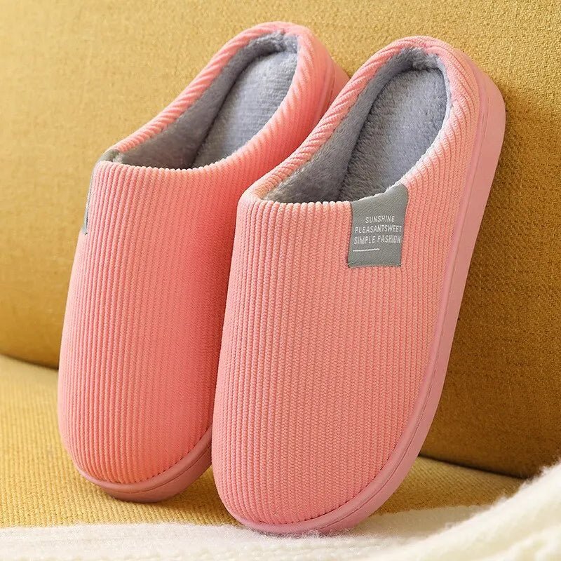 Nazar® | Unisex Slippers With Ribbed Design