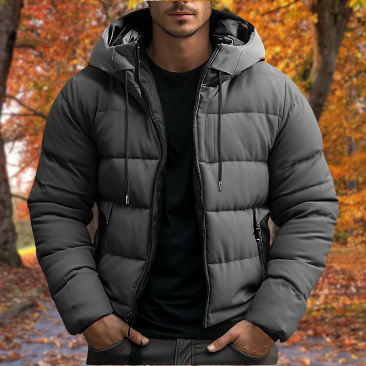 Sol | Waterproof winter jacket with hood
