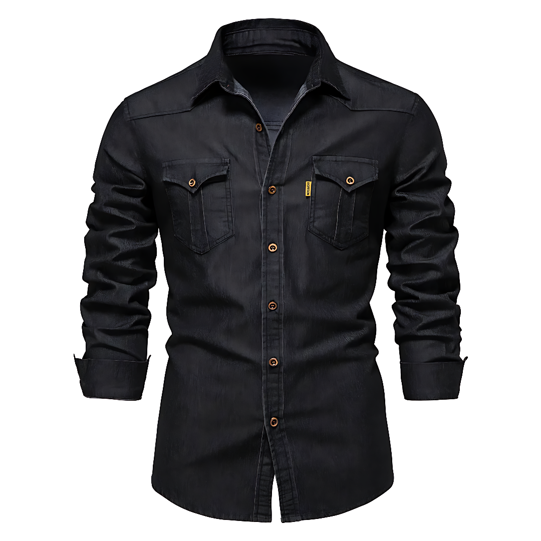 Ansgar® | DAVE™｜Denim shirt for men