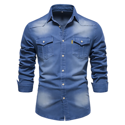 Ansgar® | DAVE™｜Denim shirt for men
