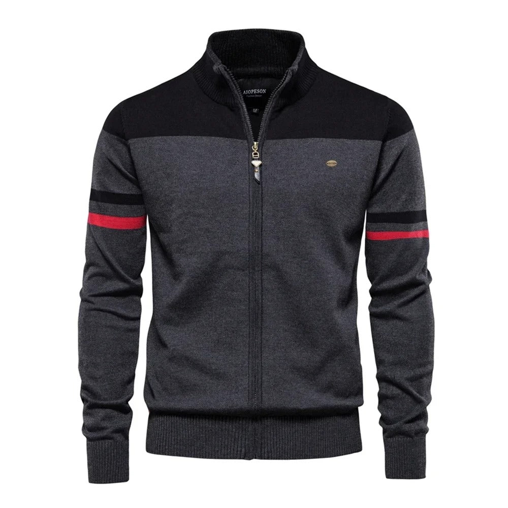 Curzio® | Men'S Casual Knit Zip-Up Vest