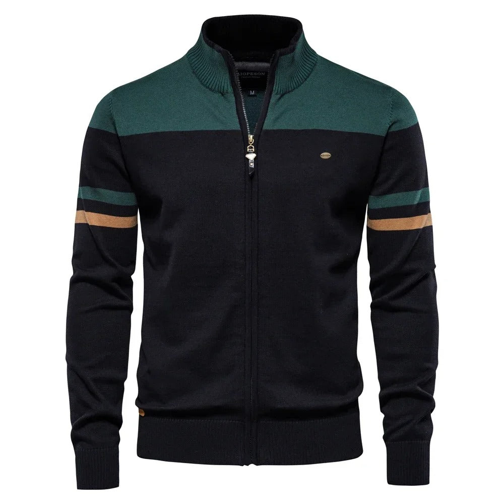 Curzio® | Men'S Casual Knit Zip-Up Vest
