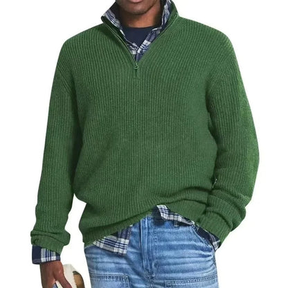 Lee® | Knitted Men's Shirt With Zip Collar