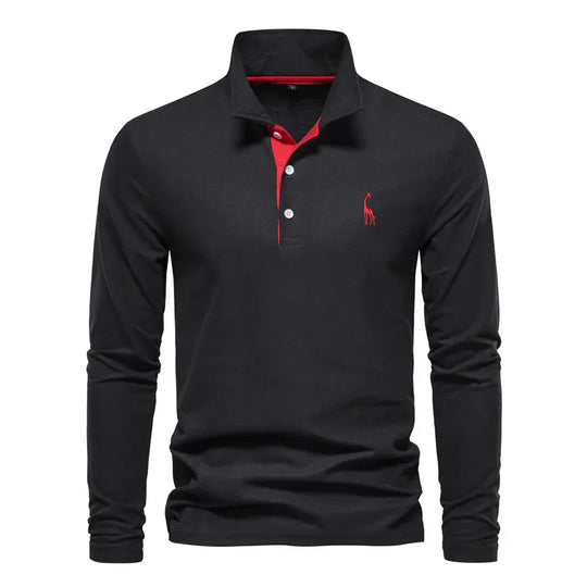 Atlas® | Long Sleeve Polo Shirt For Men